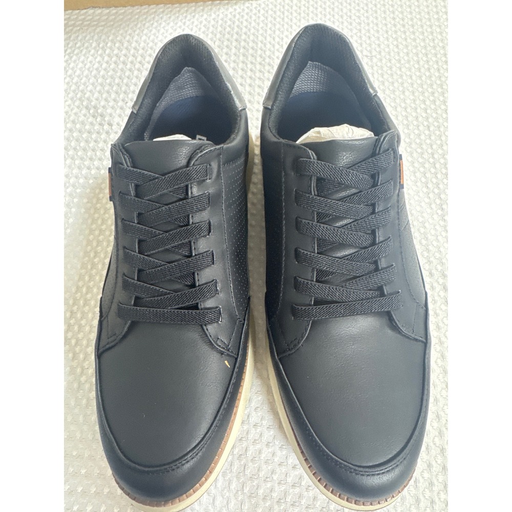 Dr. Scholl's Shoes Casual Sneaker Mens 10 Synergy Black Feel Good Flex NWOB